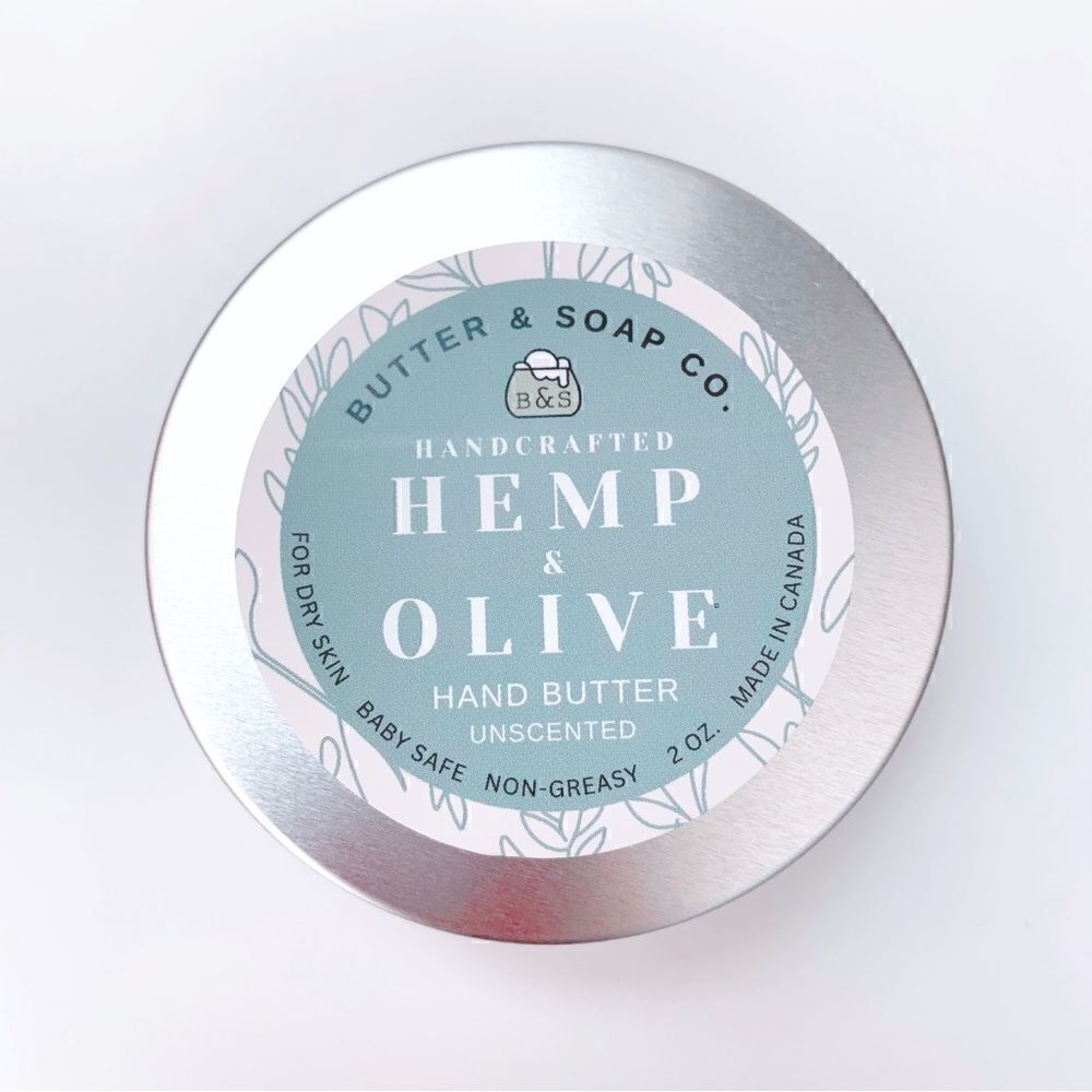🟡B&S Hemp & Olive Nail and Hand butter